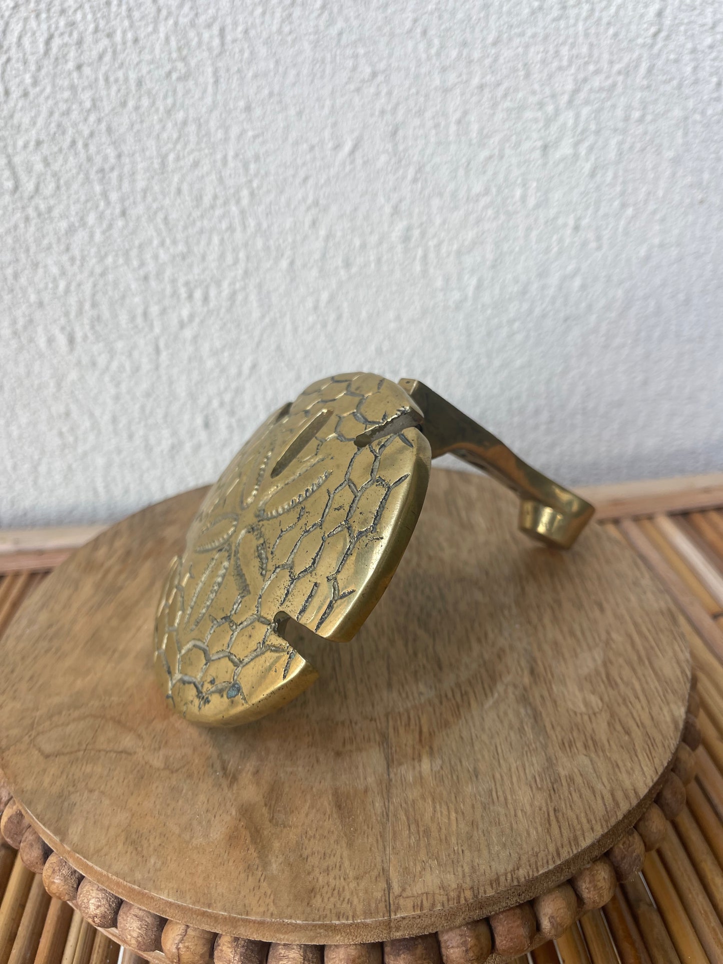 Brass Sand Dollar Door Knocker