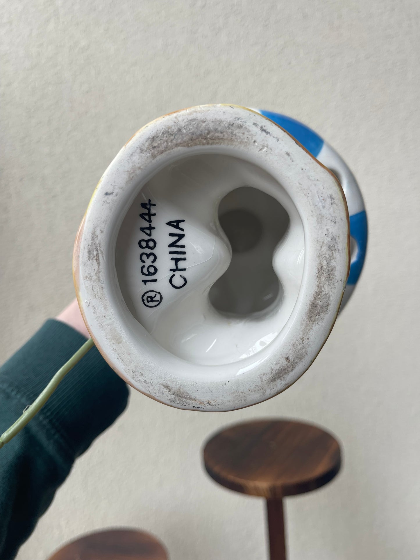 Vintage Boston Warehouse Pool Man Toothbrush Holder