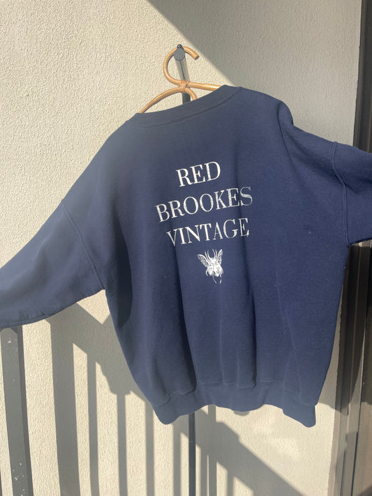 Gildan XL Navy Crew Neck Merch