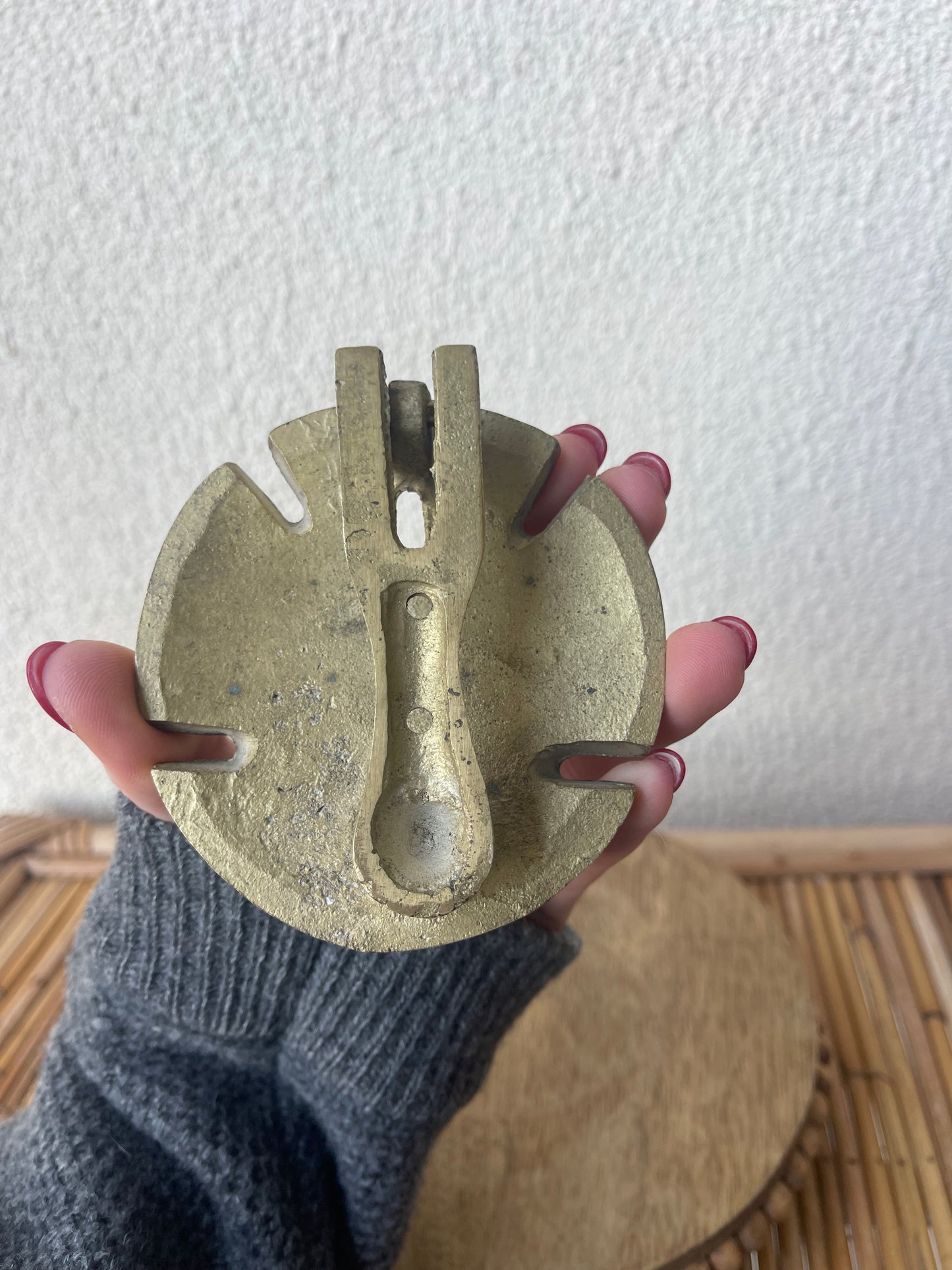 Brass Sand Dollar Door Knocker