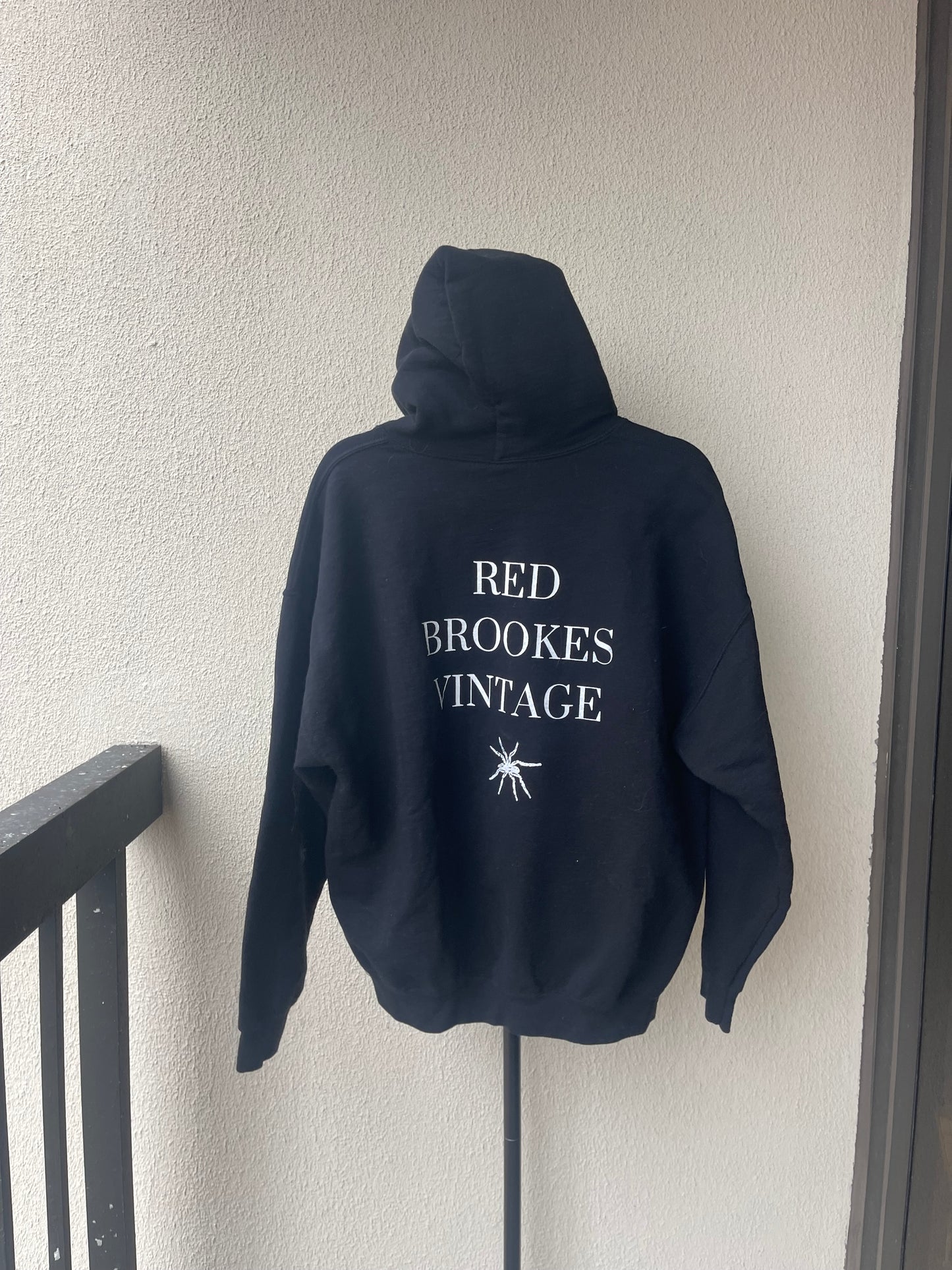 Gildan XL Black Hoodie Spider Merch