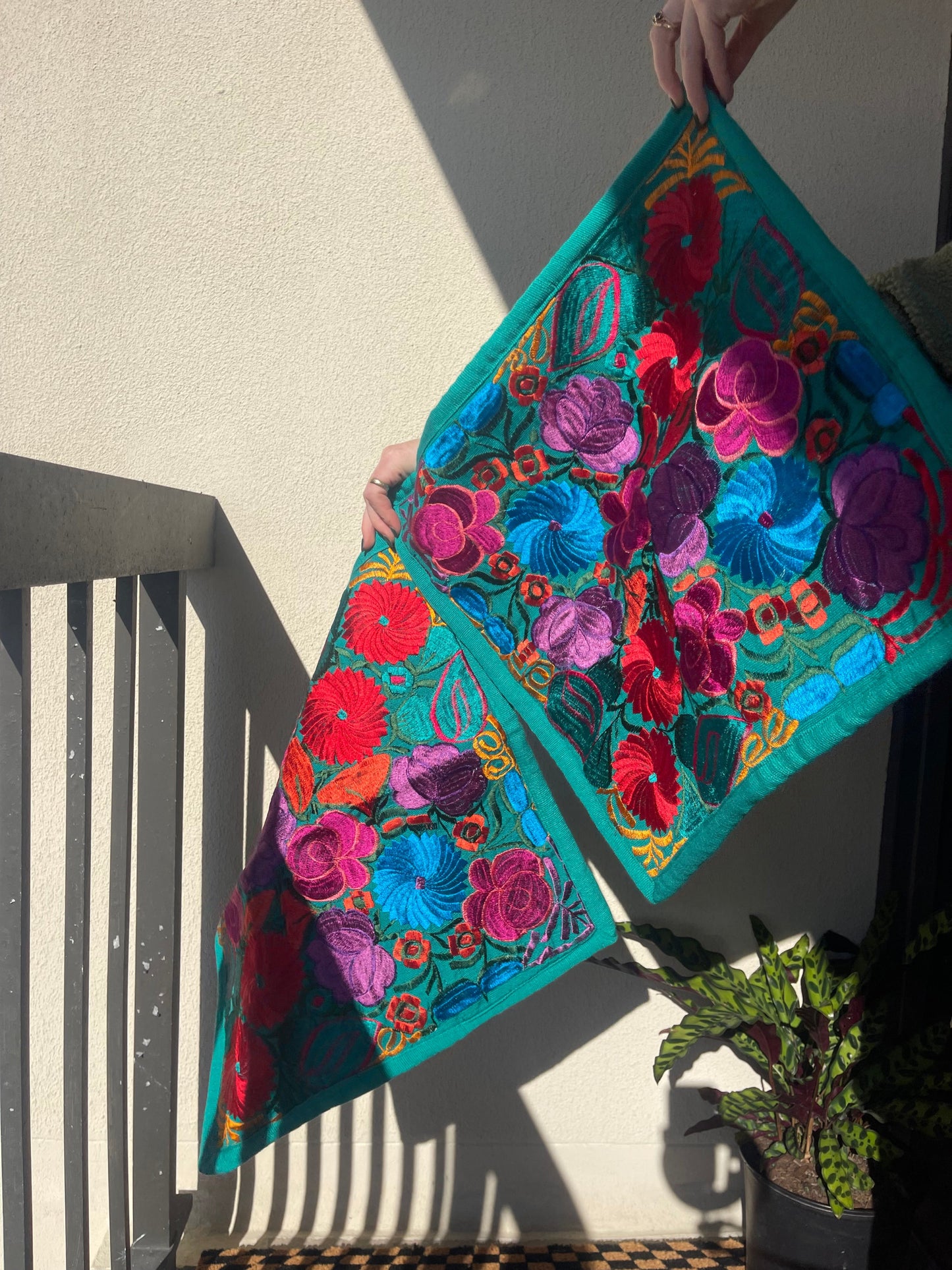 Handmade Embroidered Pillow Shams