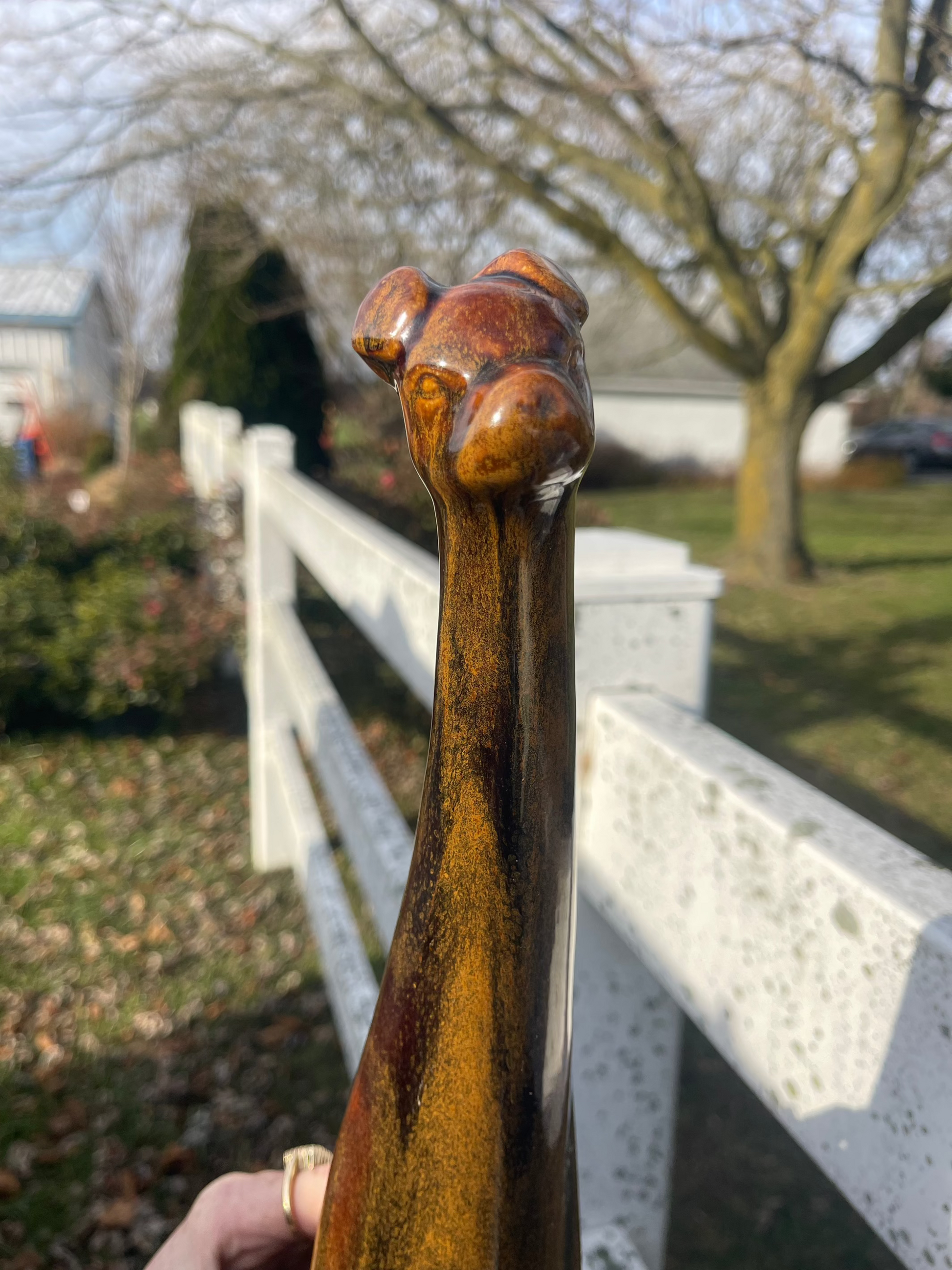 MCM Ceramic Tall Dog