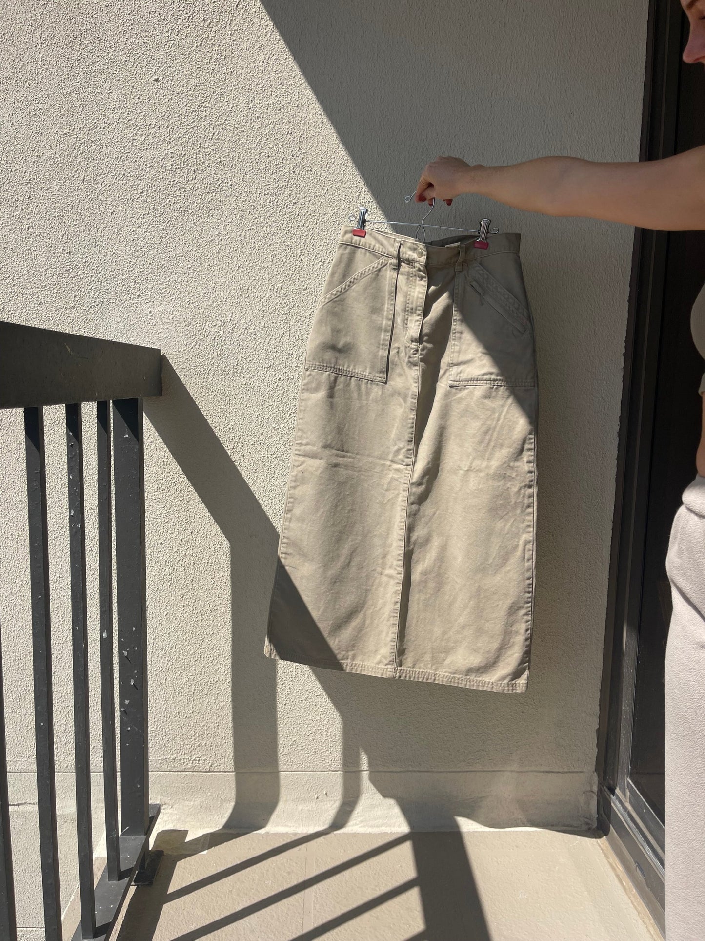 Woolrich Cargo Maxi Skirt