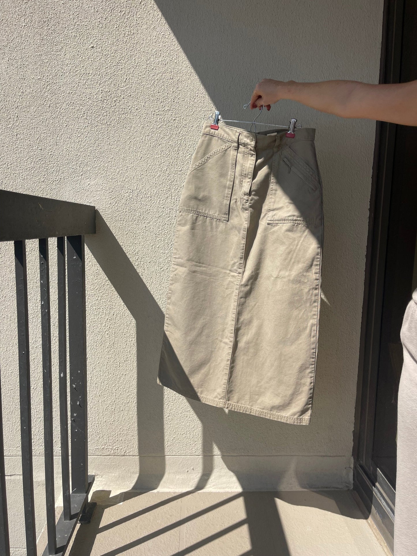 Woolrich Cargo Maxi Skirt