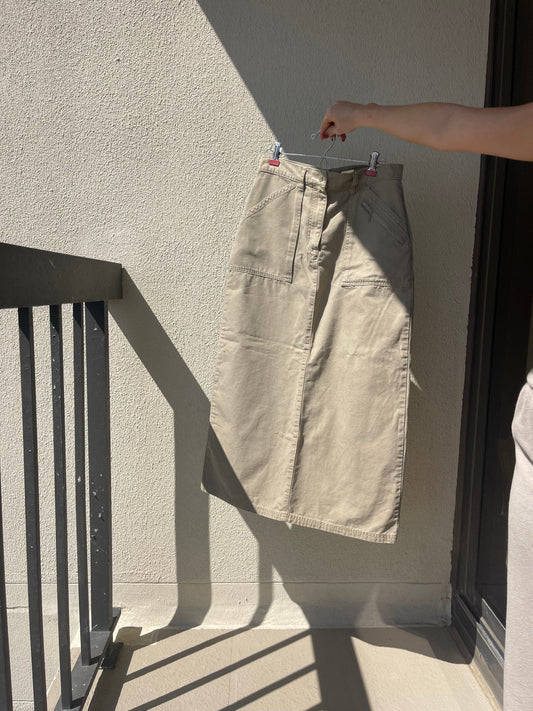 Woolrich Cargo Maxi Skirt
