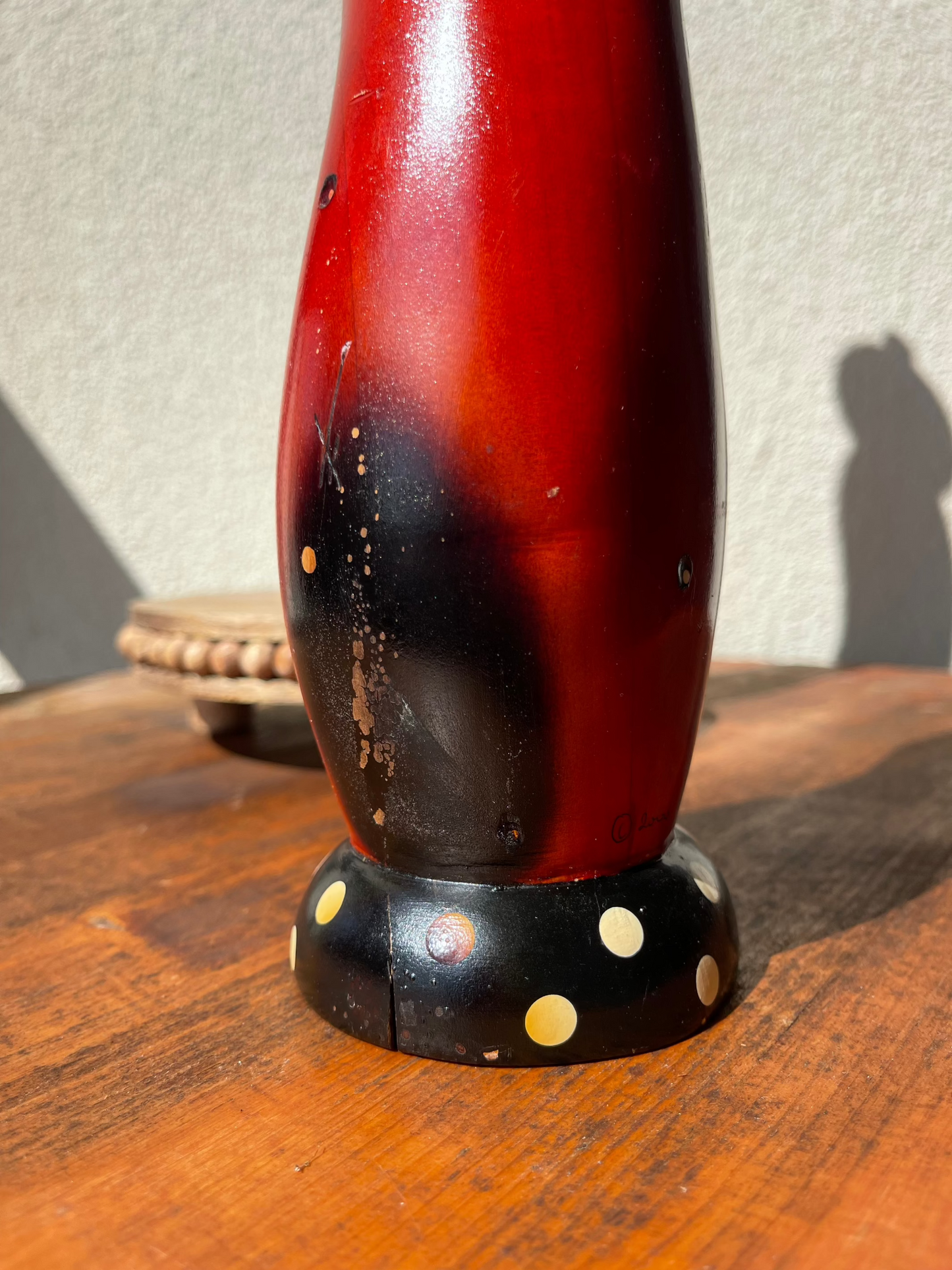 Hand Crafted Kitchen Mill Grinders Burn Mark