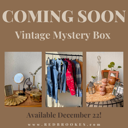 INTRODUCING: VINTAGE MYSTERY BOXES!