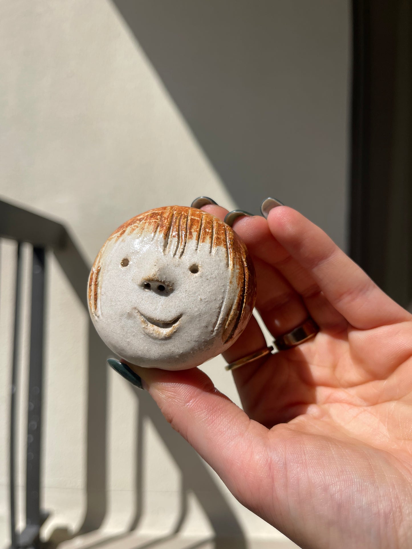 Vintage Handmade Face Knob