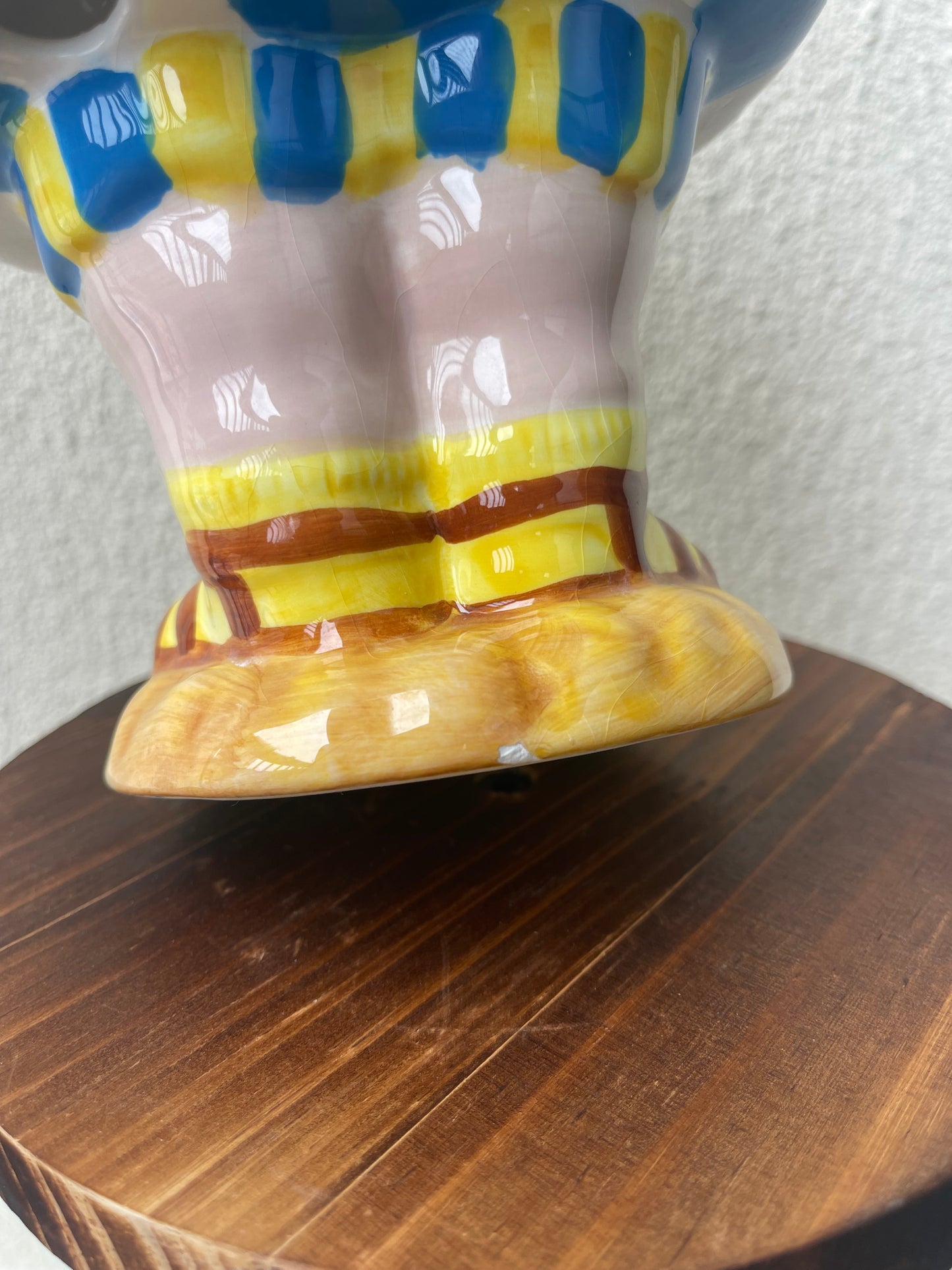 Vintage Boston Warehouse Pool Man Toothbrush Holder