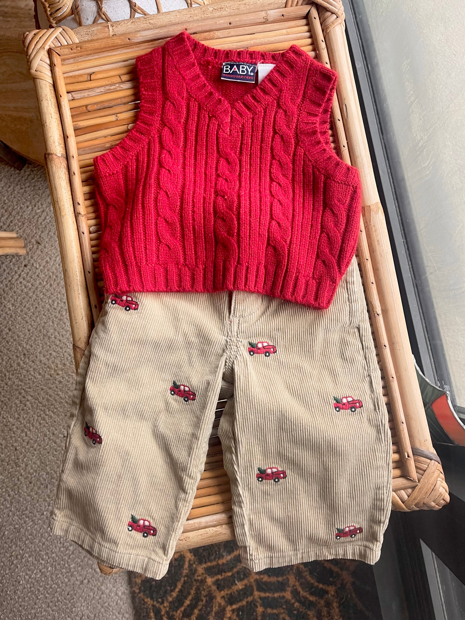 Baby boy holiday outfit