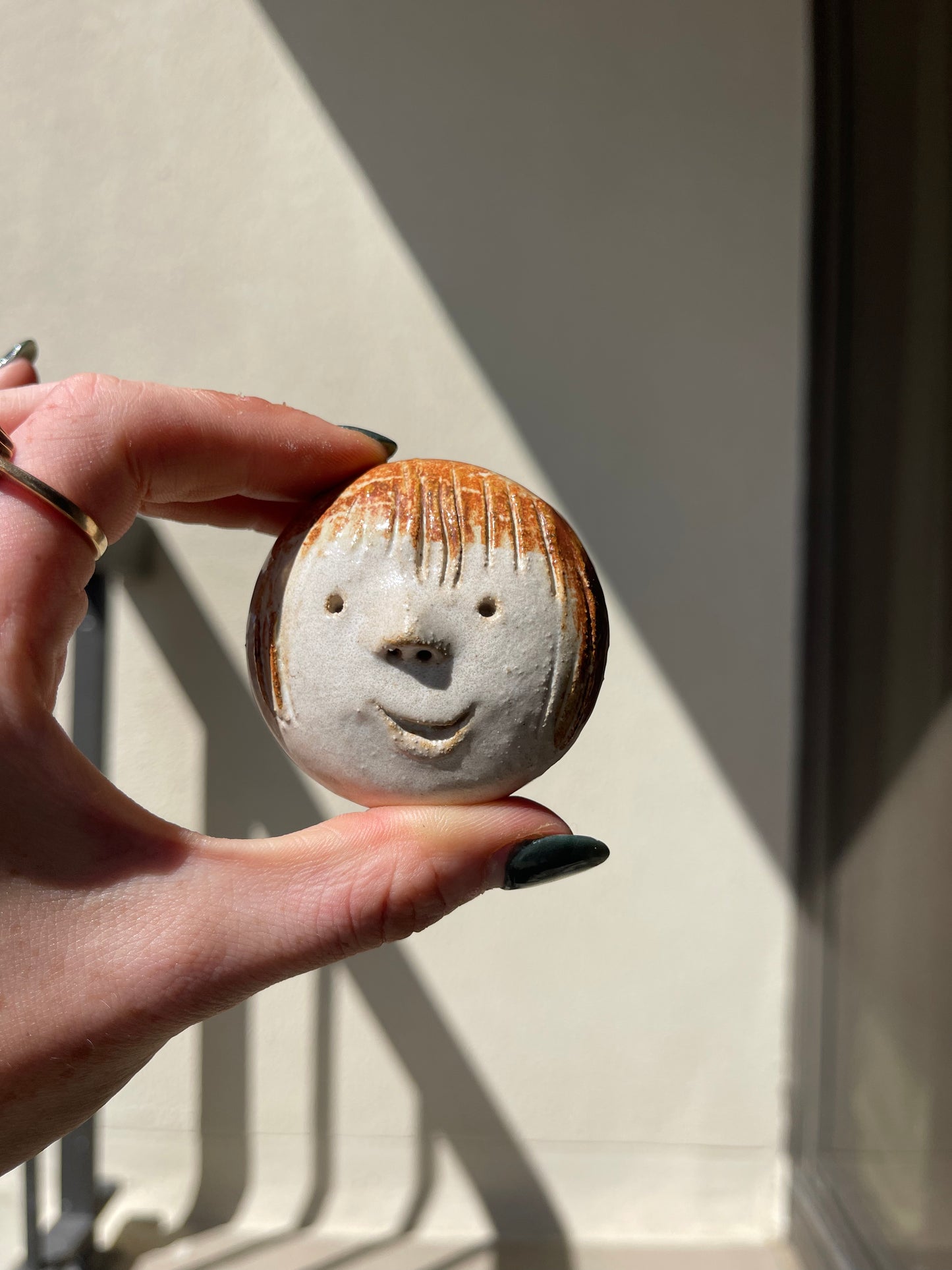 Vintage Handmade Face Knob