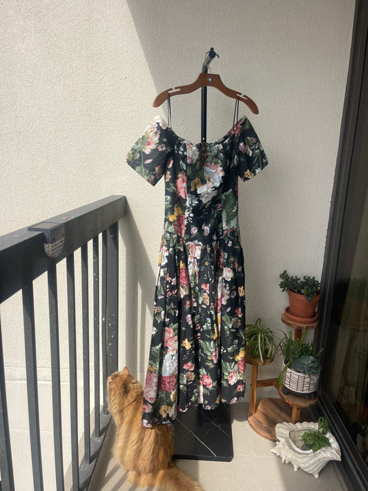 80’s ST AL Corset Dress Size 6