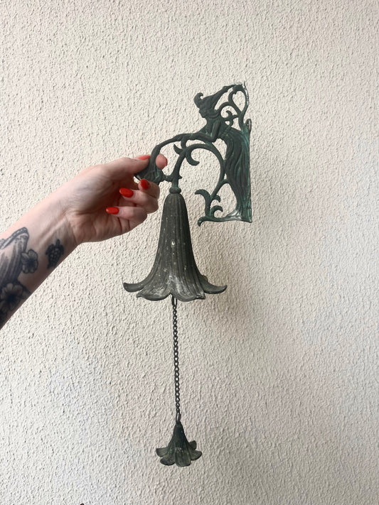 Whimsical Fairy Metal Dinner Bell