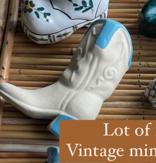 Vintage Mini Cowboy boot