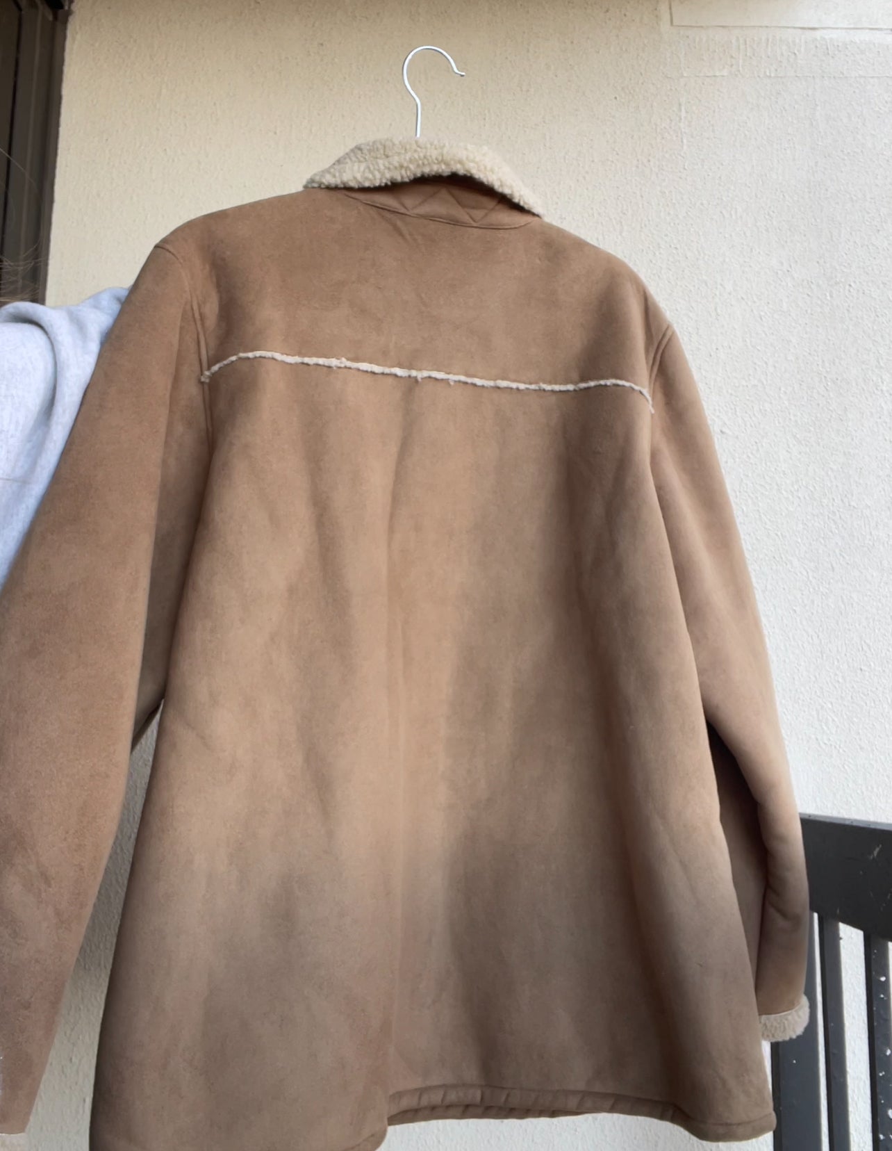 Orvis Sherpa Suede Coat Small