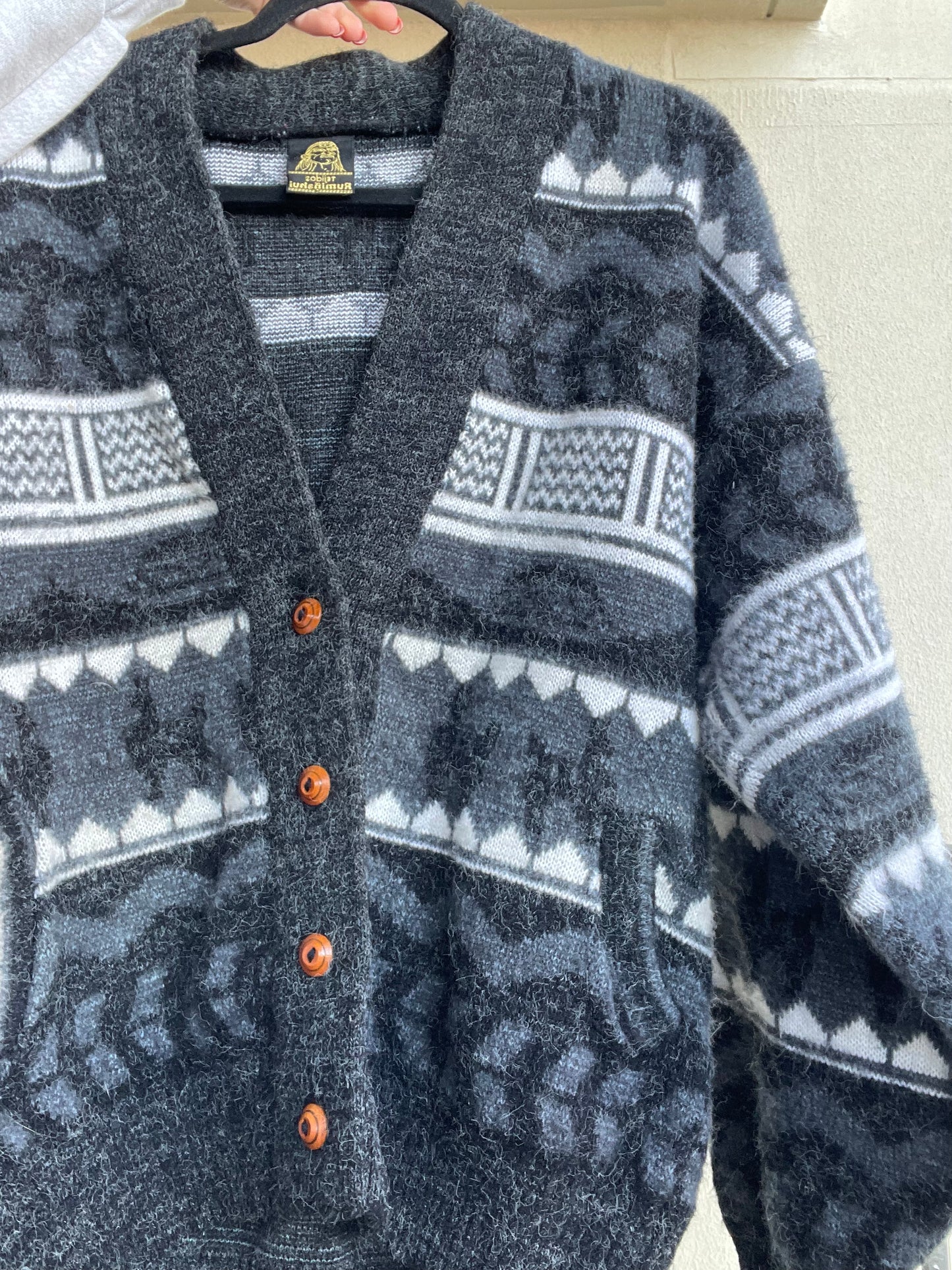 Vintage Wool Tehidos Ruminahui Sweater