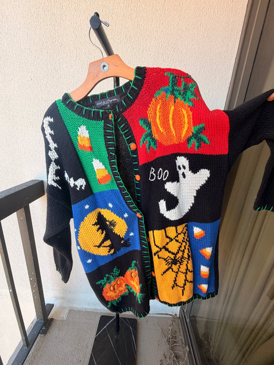 90’s Halloween Sweater XL