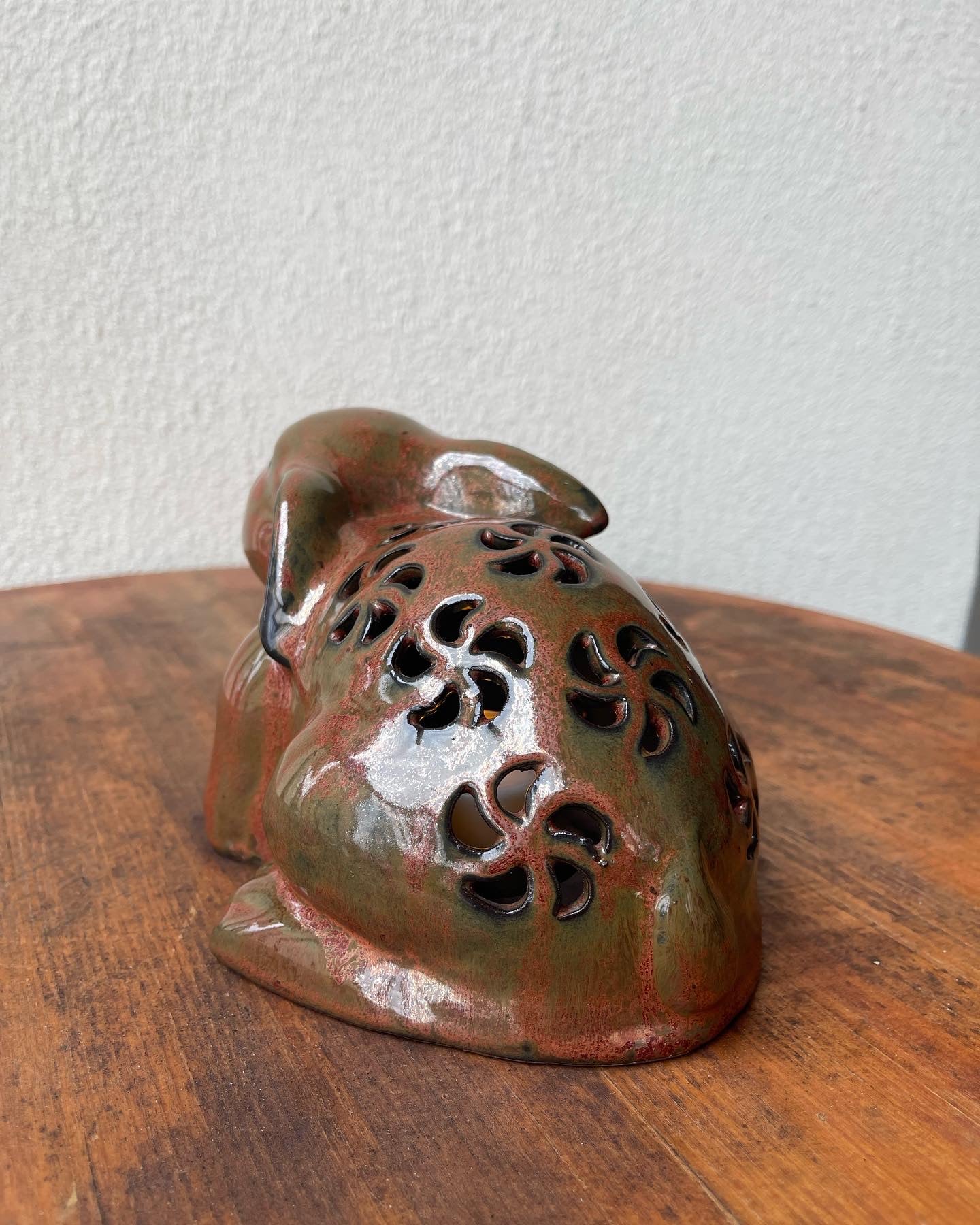 Ceramic Rabbit Fairy Lamp