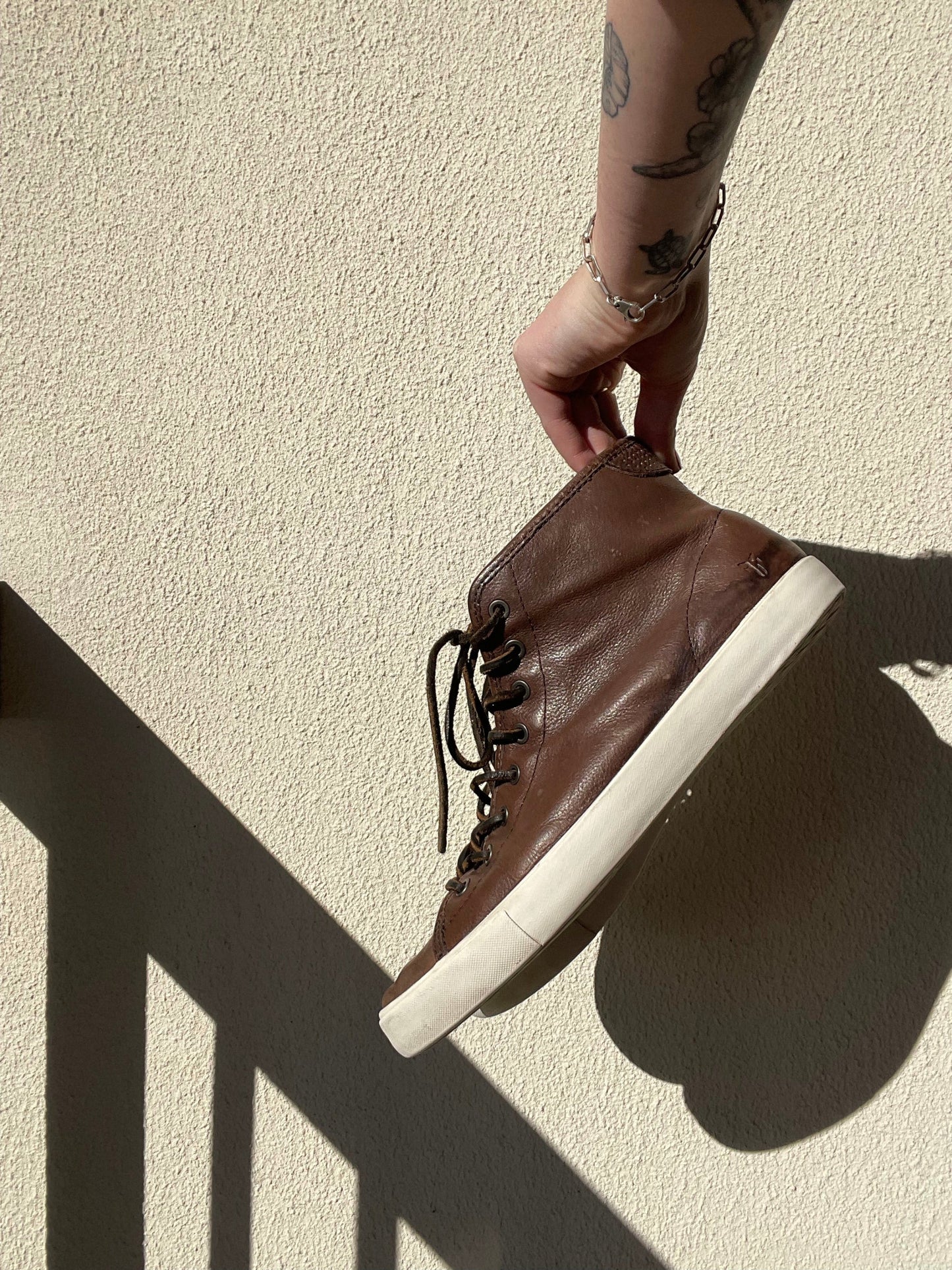 Men's Frye Leather Sneakers