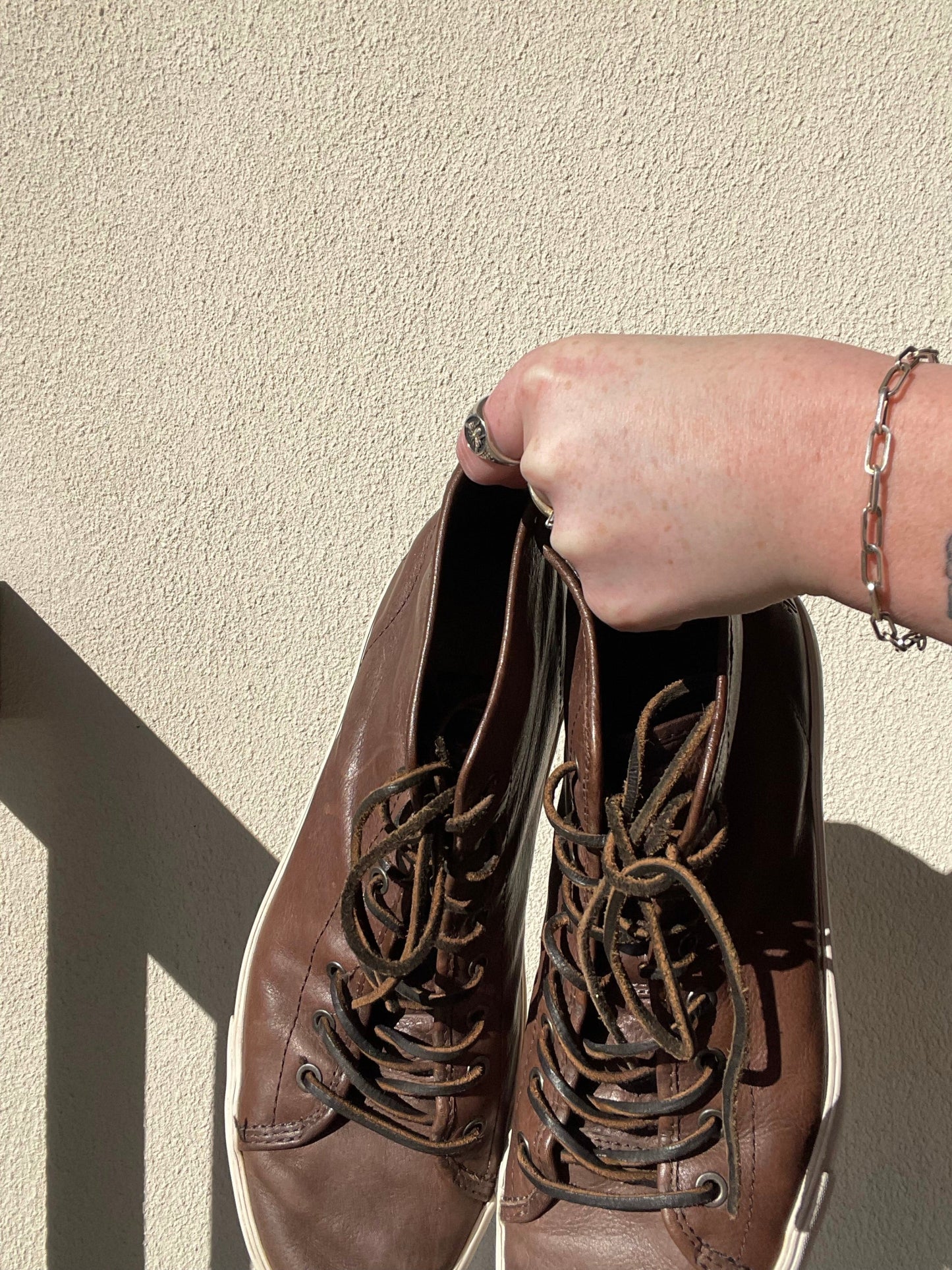 Men's Frye Leather Sneakers