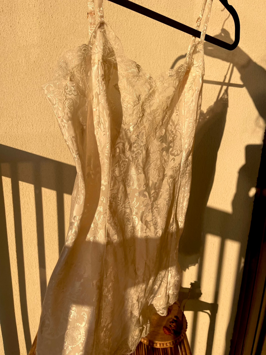 Vintage victorias secret Slip dress gold label