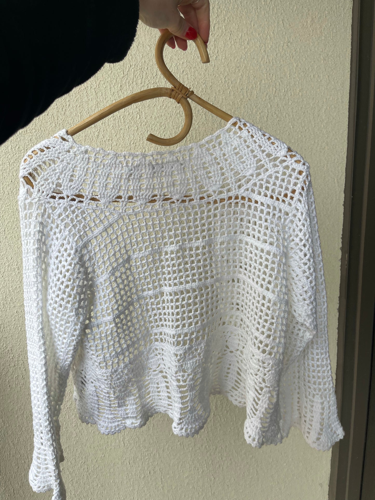 Mark Fore & Strike Crochet Cardigan