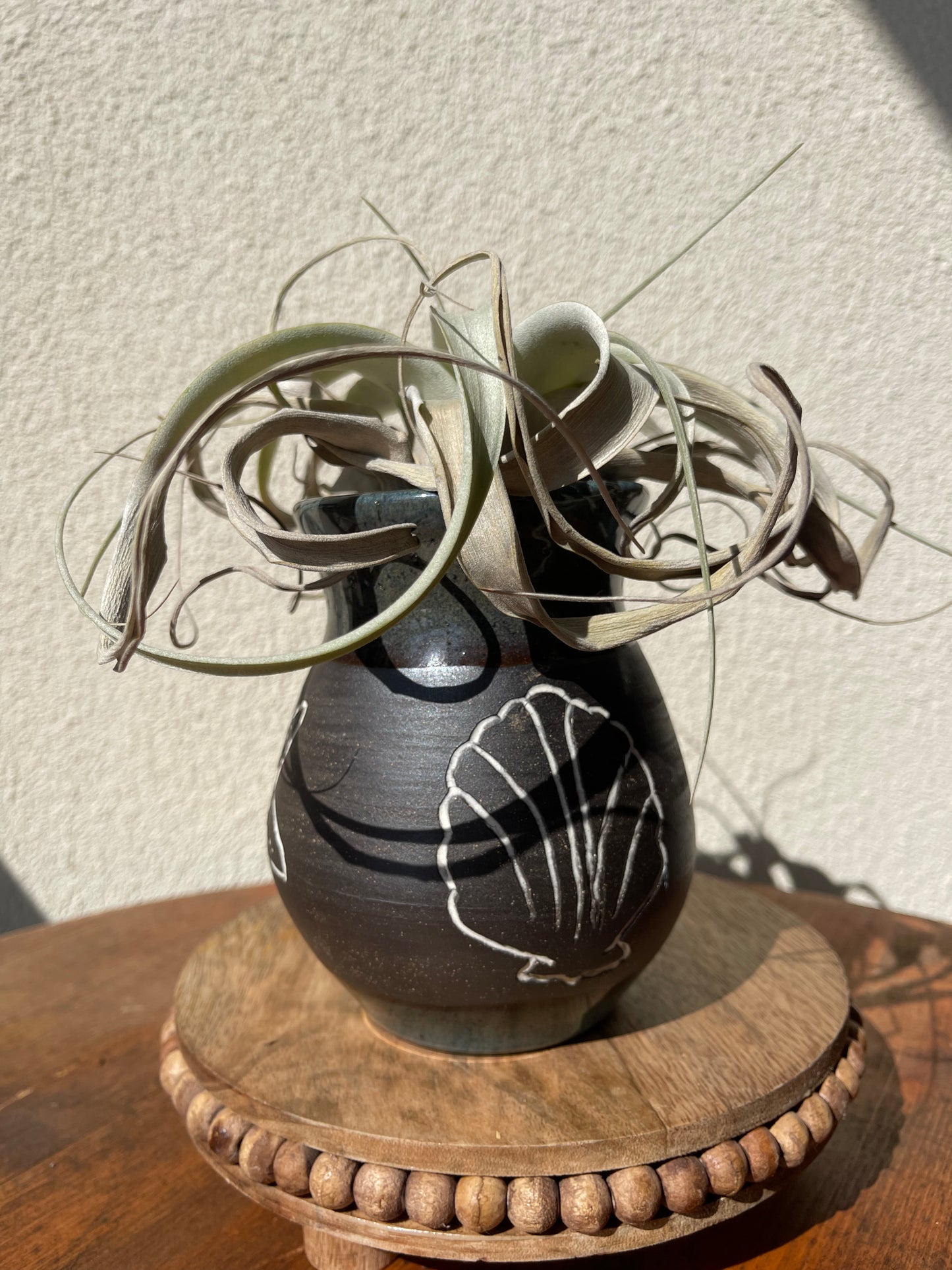 Shell Pottery Planter