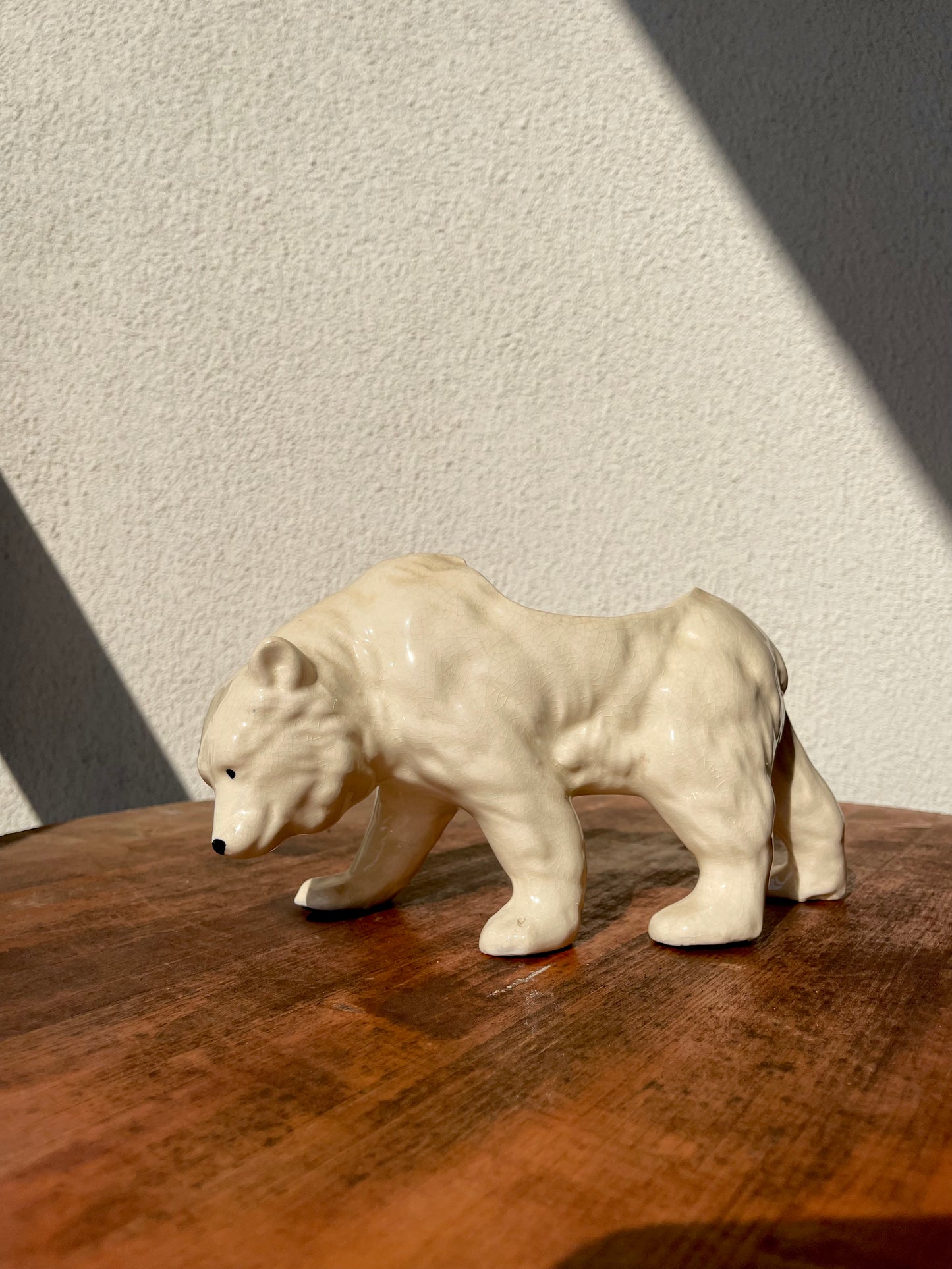 Rare Vintage Polar Bear Planter