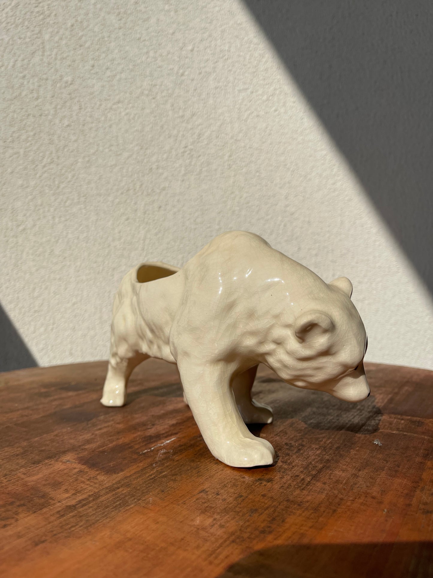 Rare Vintage Polar Bear Planter