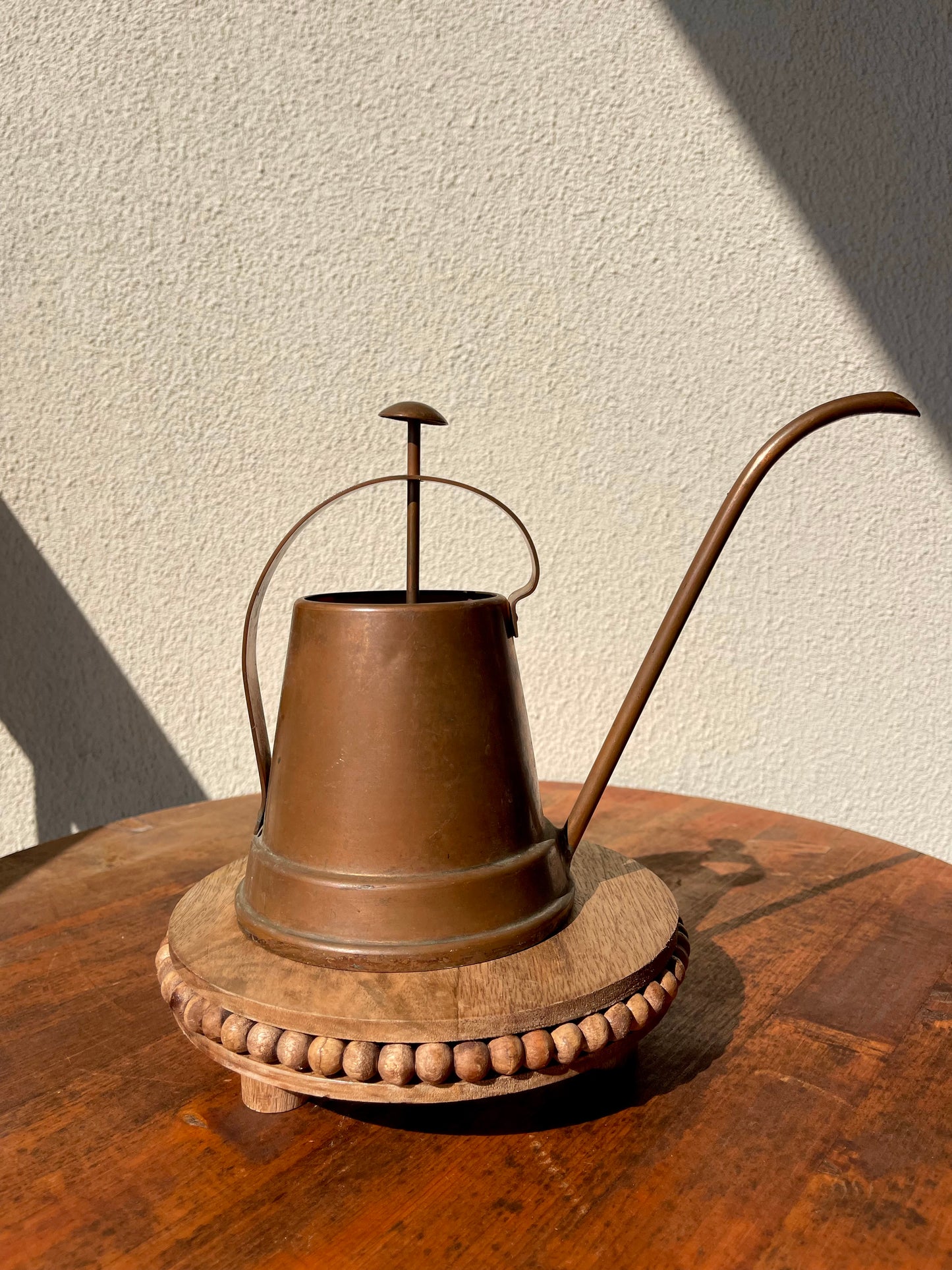 Rare Vintage Copper Press Can